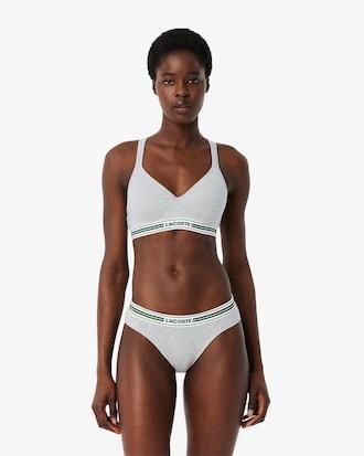 Padded Stretch Cotton Bralette Product Image