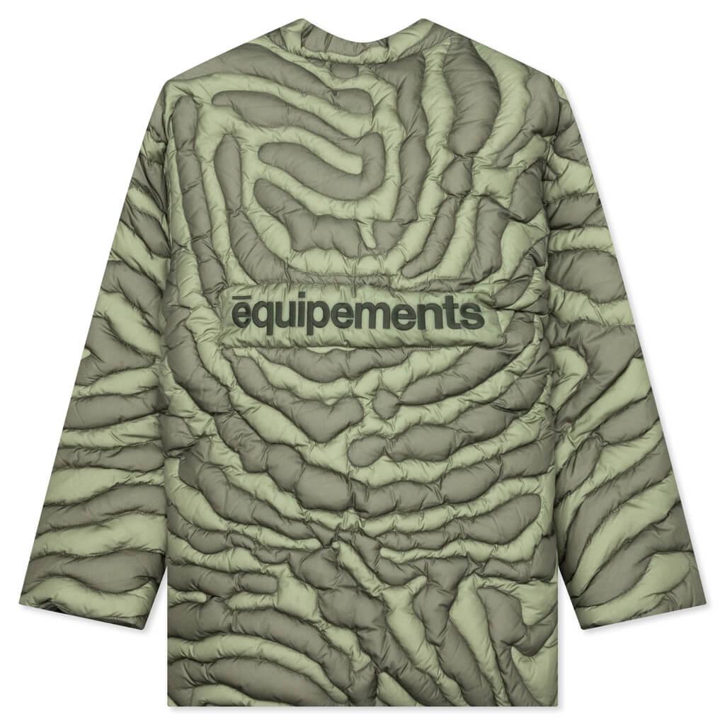 Moncler Genius x Salehe Bembury Peano Short Down Jacket - Dark Green Male Product Image