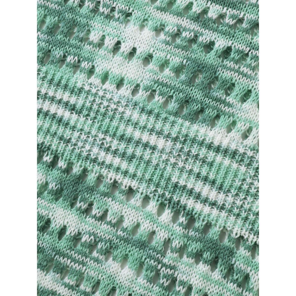 Plus Size Heather Button Detail Cut-Out Swim Cover-Up Women's Swimwear Mint Beach Loose Curve Swim Cover Ups BloomChic 18-20/2X Product Image