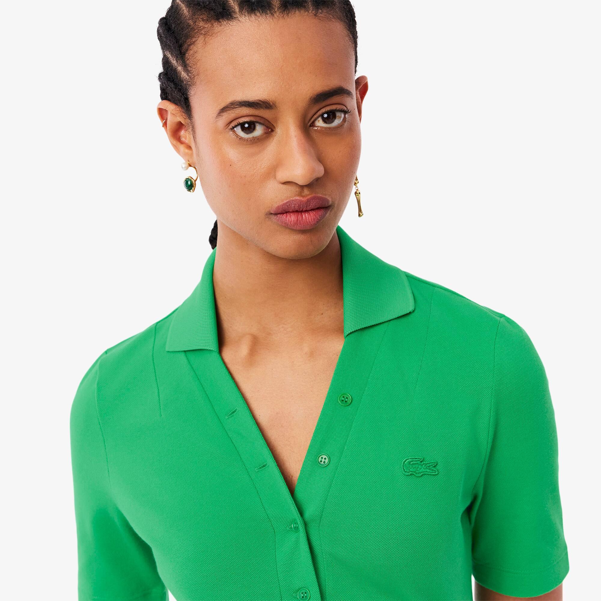 Runway Slim Fit Mini Piqué Polo Product Image