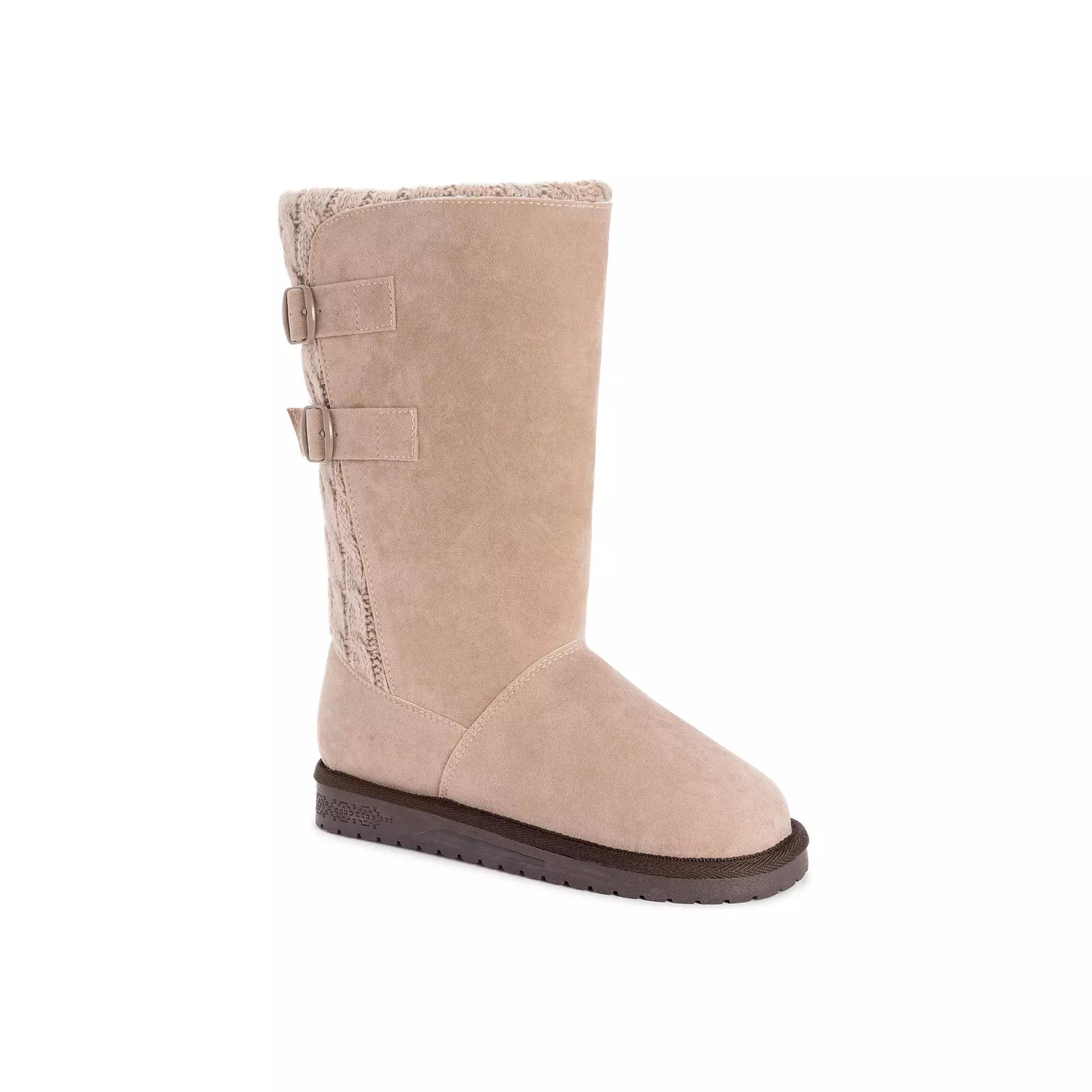 Essentials by MUK LUKS Jean Womens Winter Boots Grey Product Image