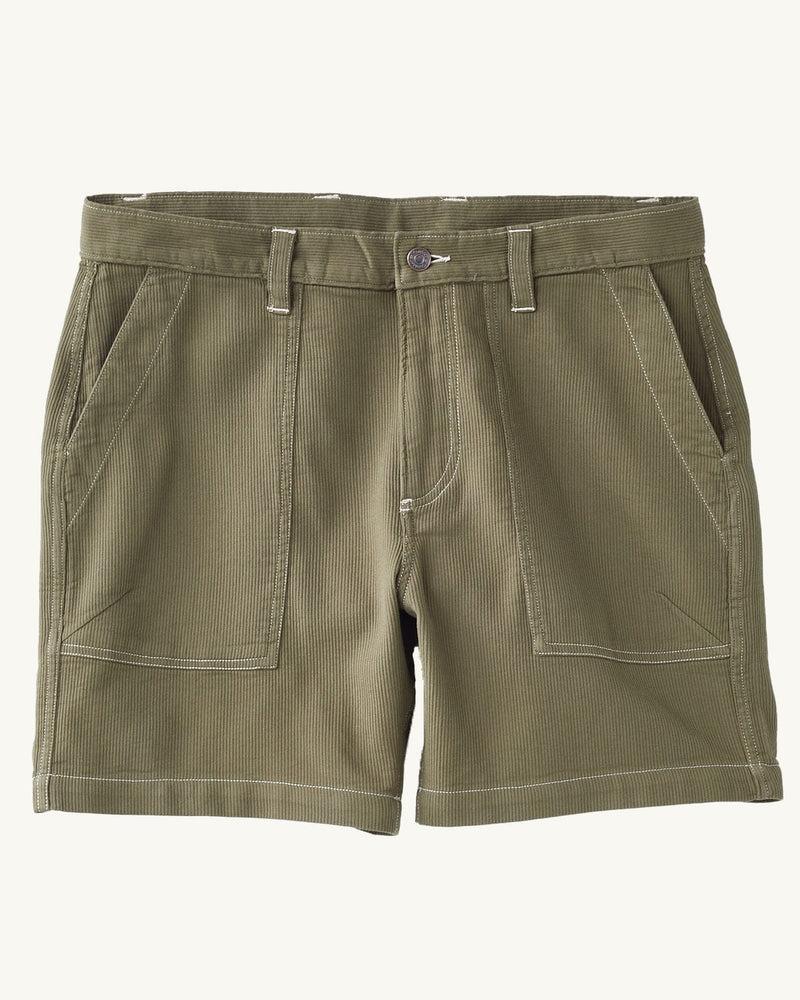 Bedford Cord Military Jacket - Khaki Product Image