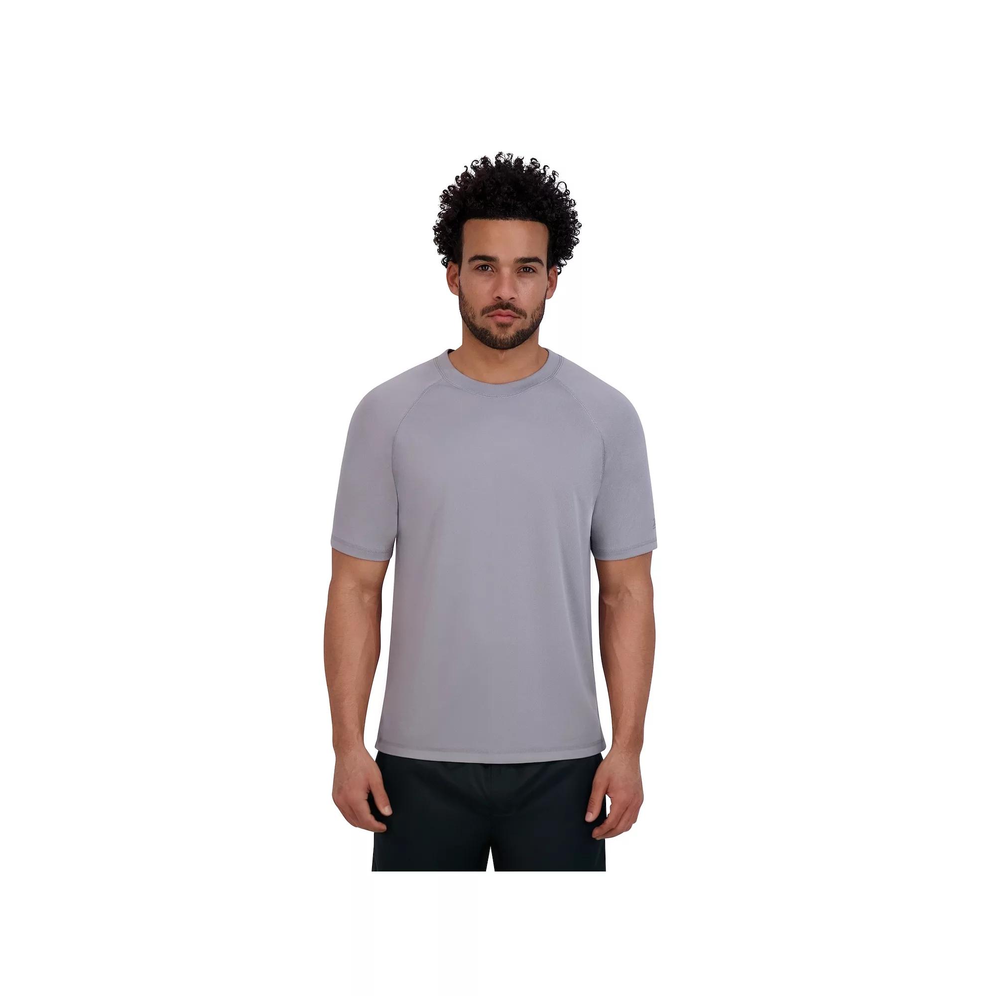 Men's ZeroXposur UPF 50+ Island Swim Tee, Size: XL, Grey Grey Product Image