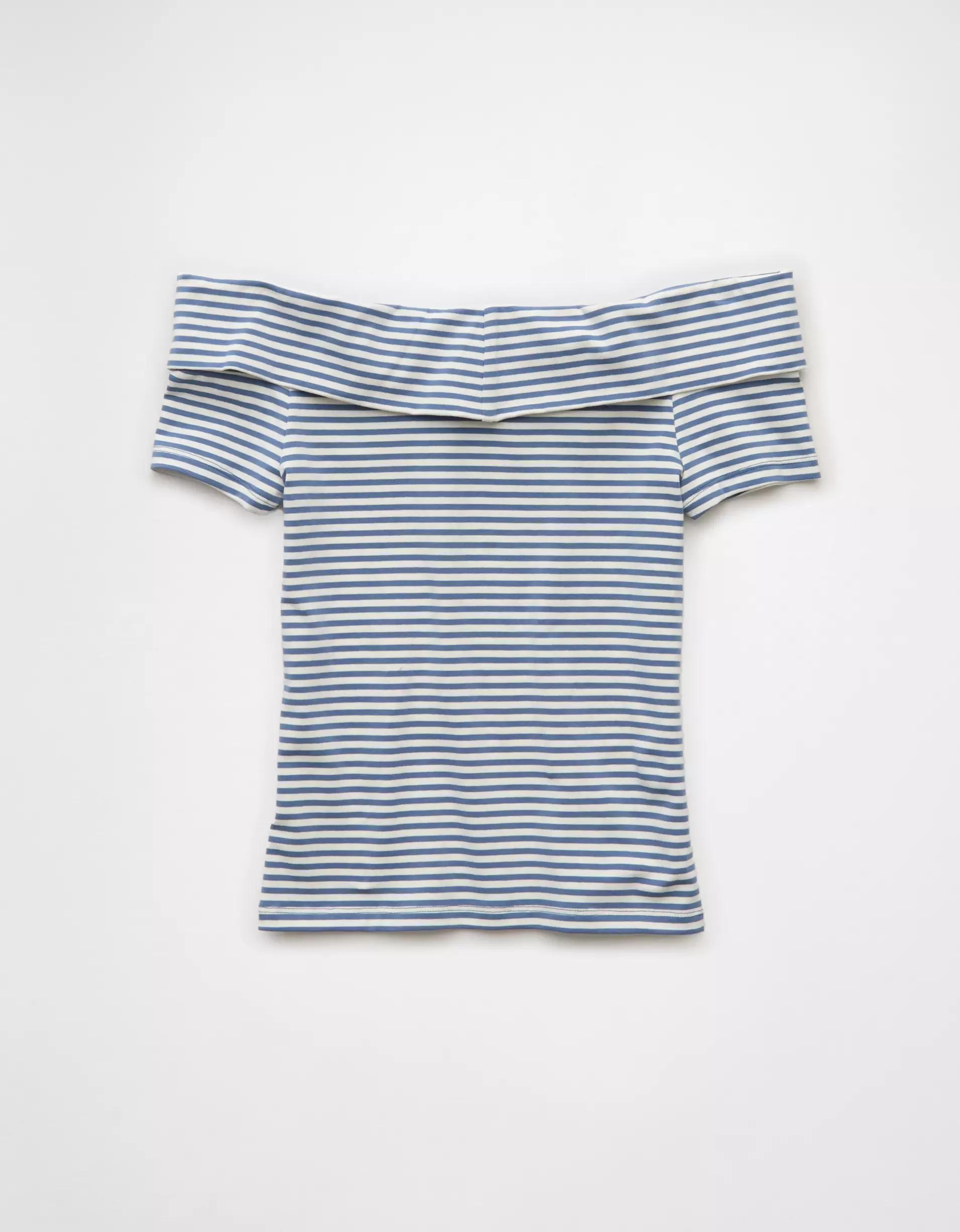 AE Off The Shoulder Foldover Top Product Image