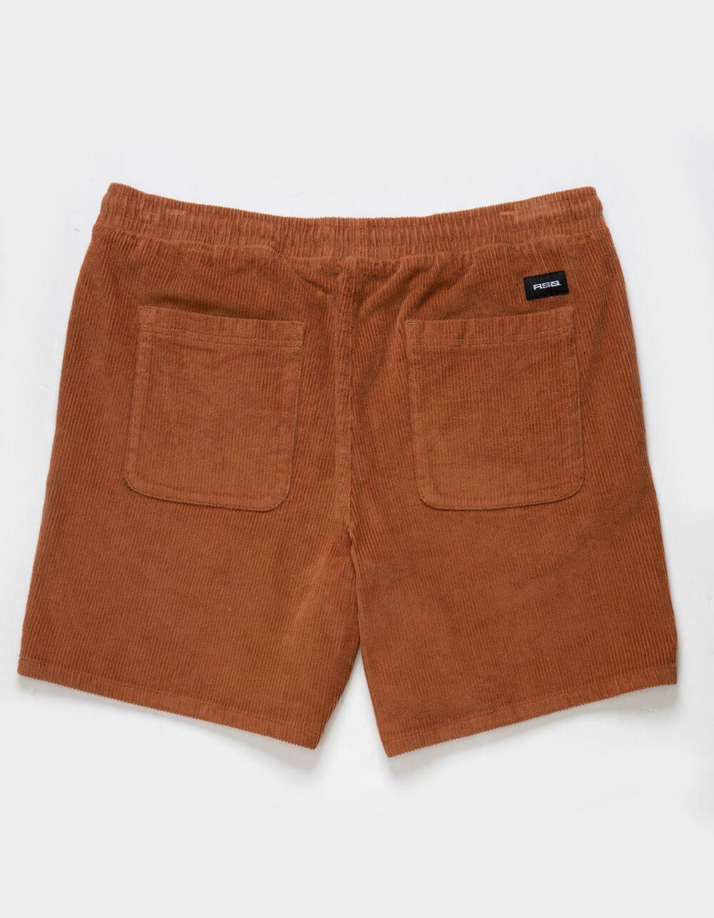RSQ Mens 6’’ Cord Pull On Shorts - COPPER Product Image