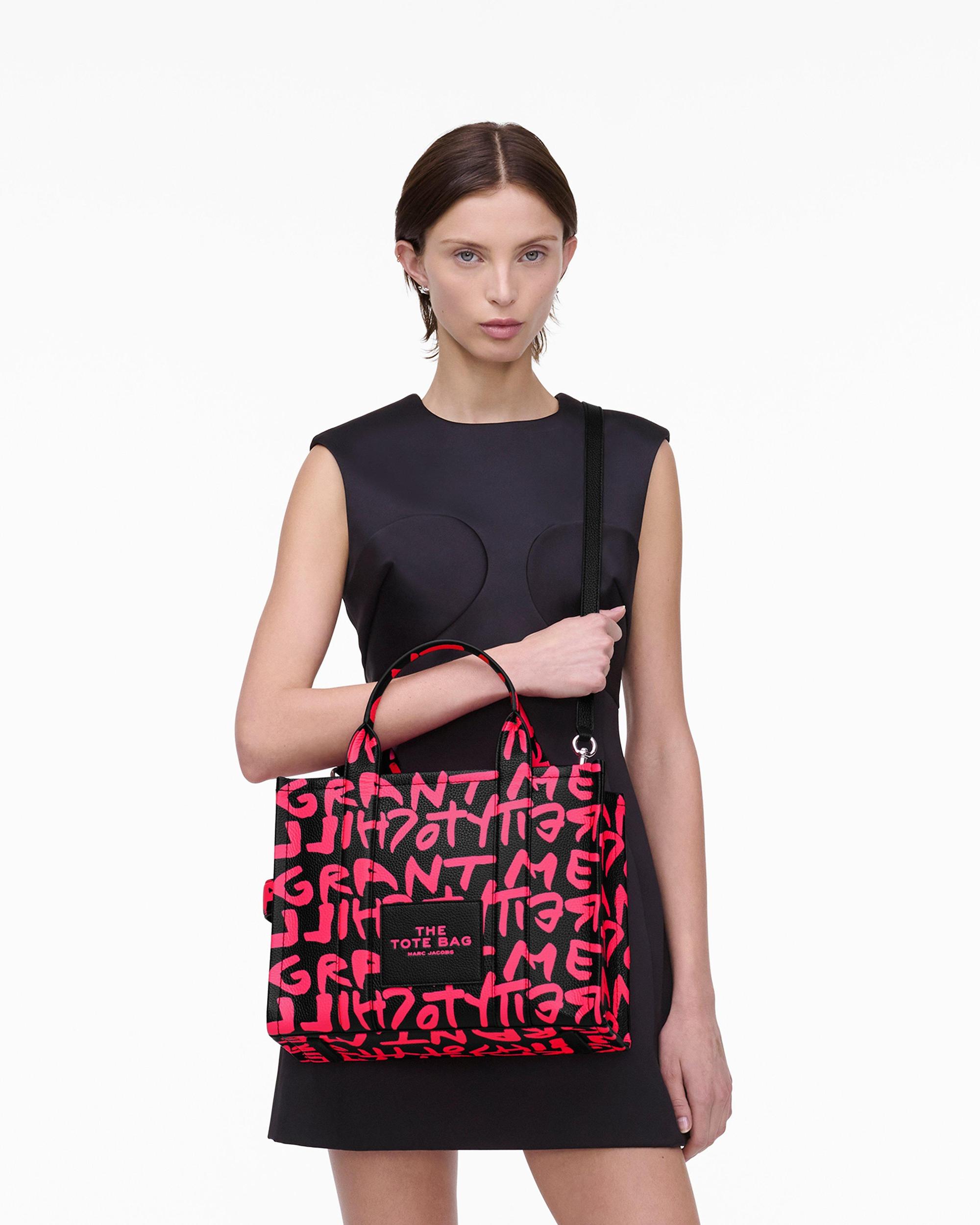 The Trompe L'Oeil Mani Canvas Medium Tote Bag Product Image