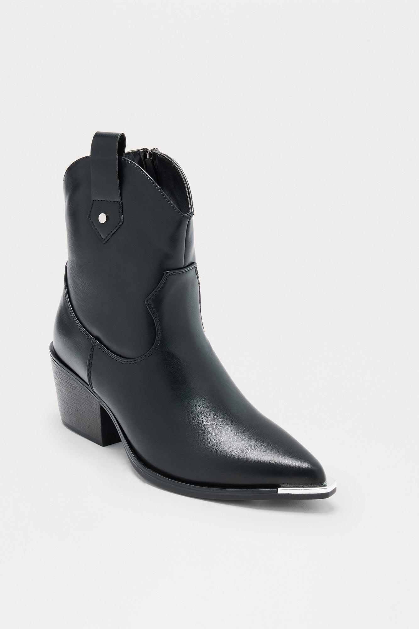Everywhere Cowboy Booties - Black Female Product Image