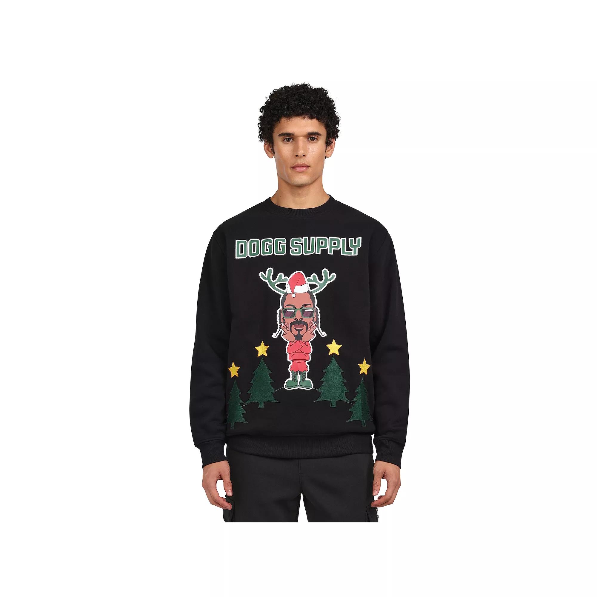Dogg Supply Holiday Graphic Fleece Sweatshirt, Men's,  Product Image