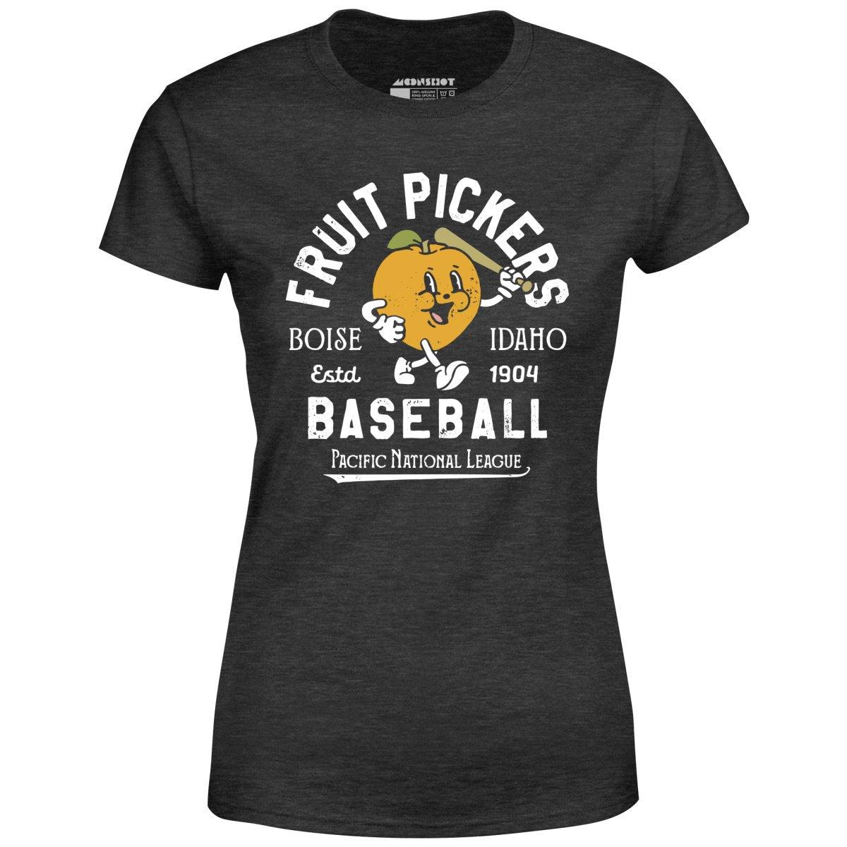 Boise Fruit Pickers - Idaho - Vintage Defunct Baseball Teams - Women's T-Shirt Female Product Image