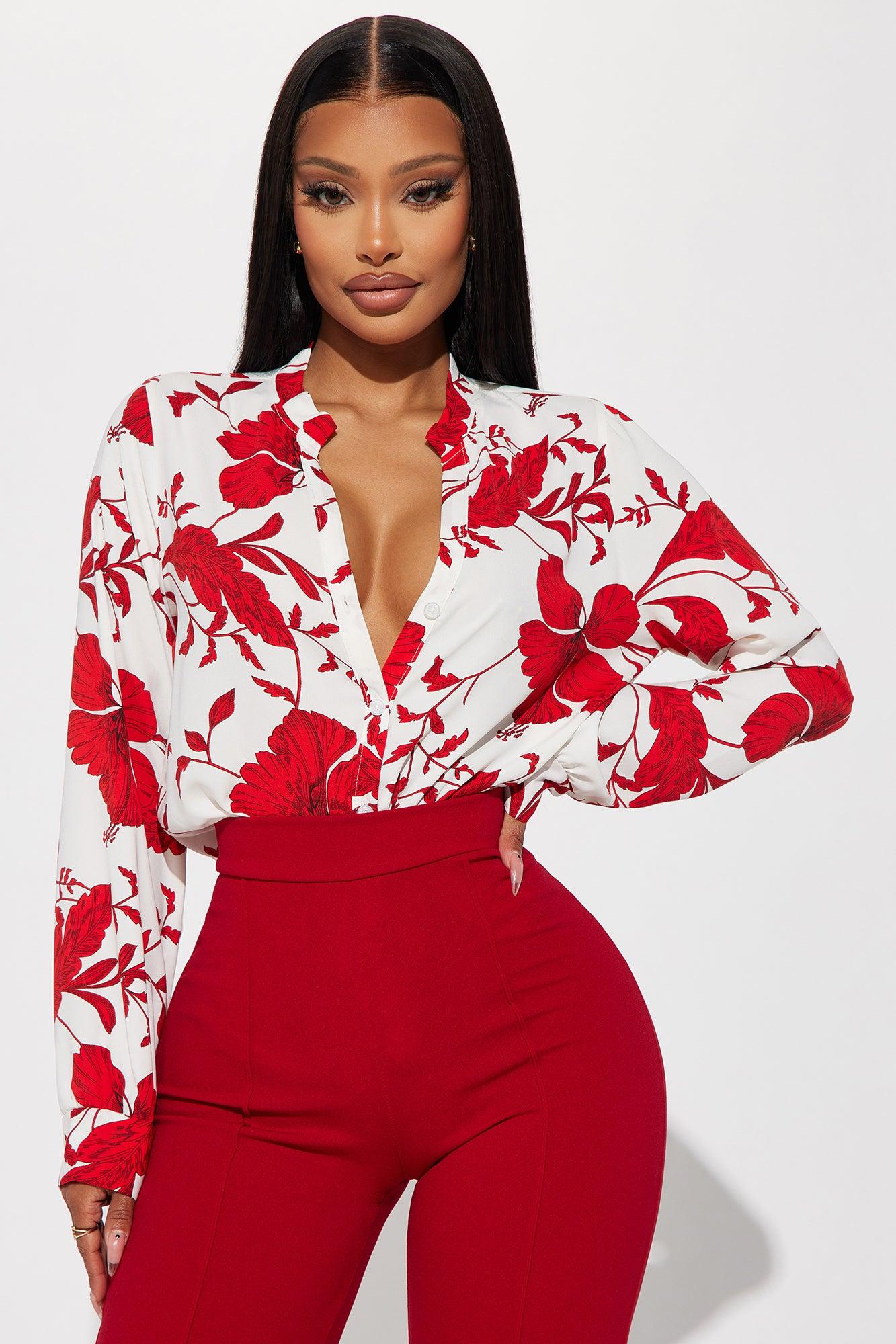 Floral Emotions Top - White/Combo Product Image