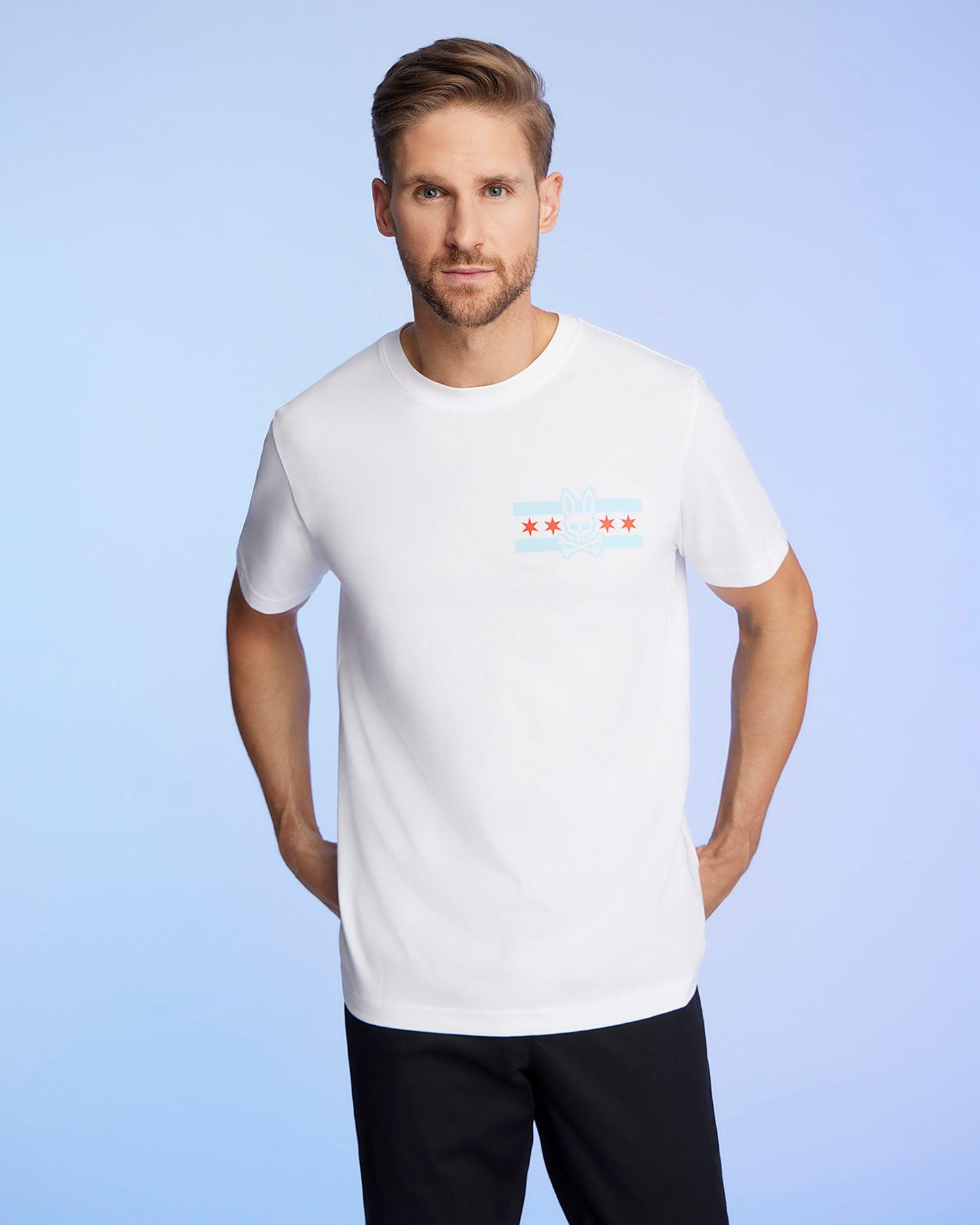 MENS CHICAGO CITY TEE - B6U551W1PC Male Product Image