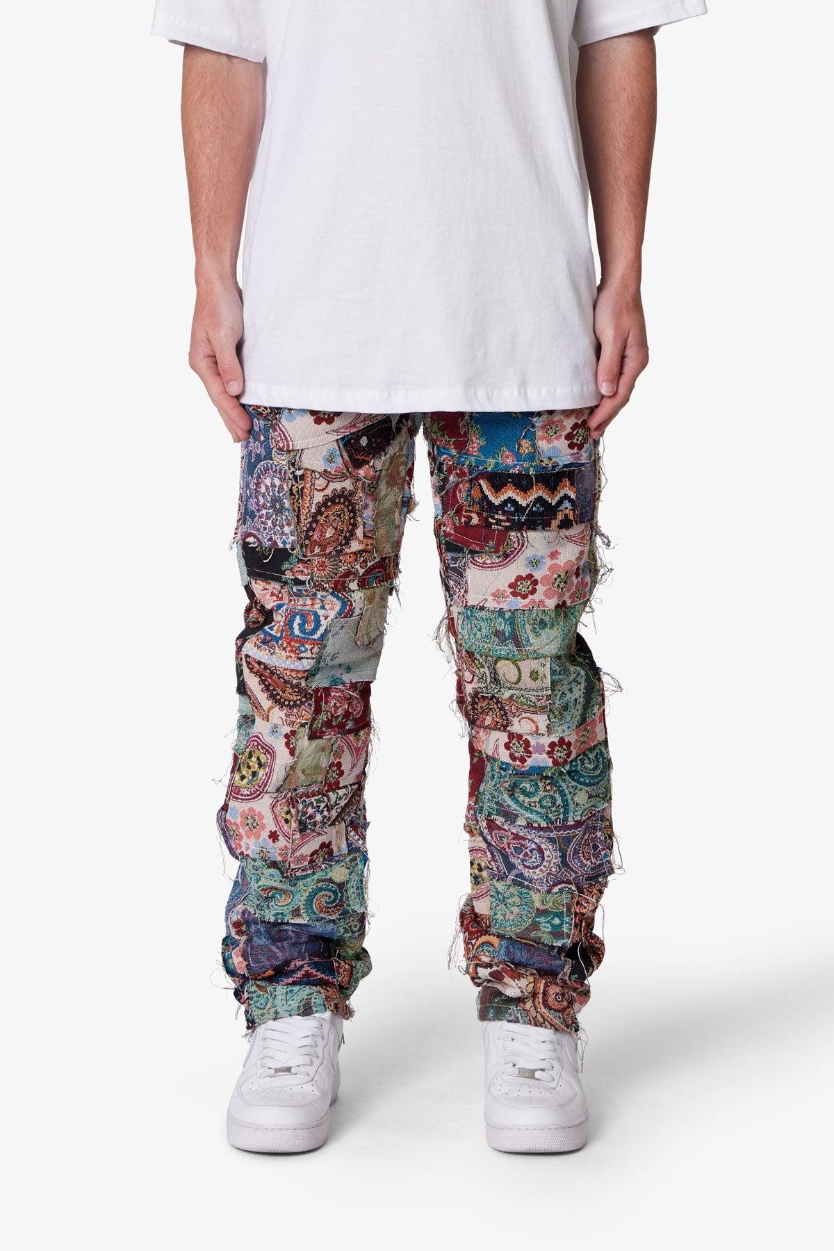 Paneled Blanket Pants - Multi Male Product Image