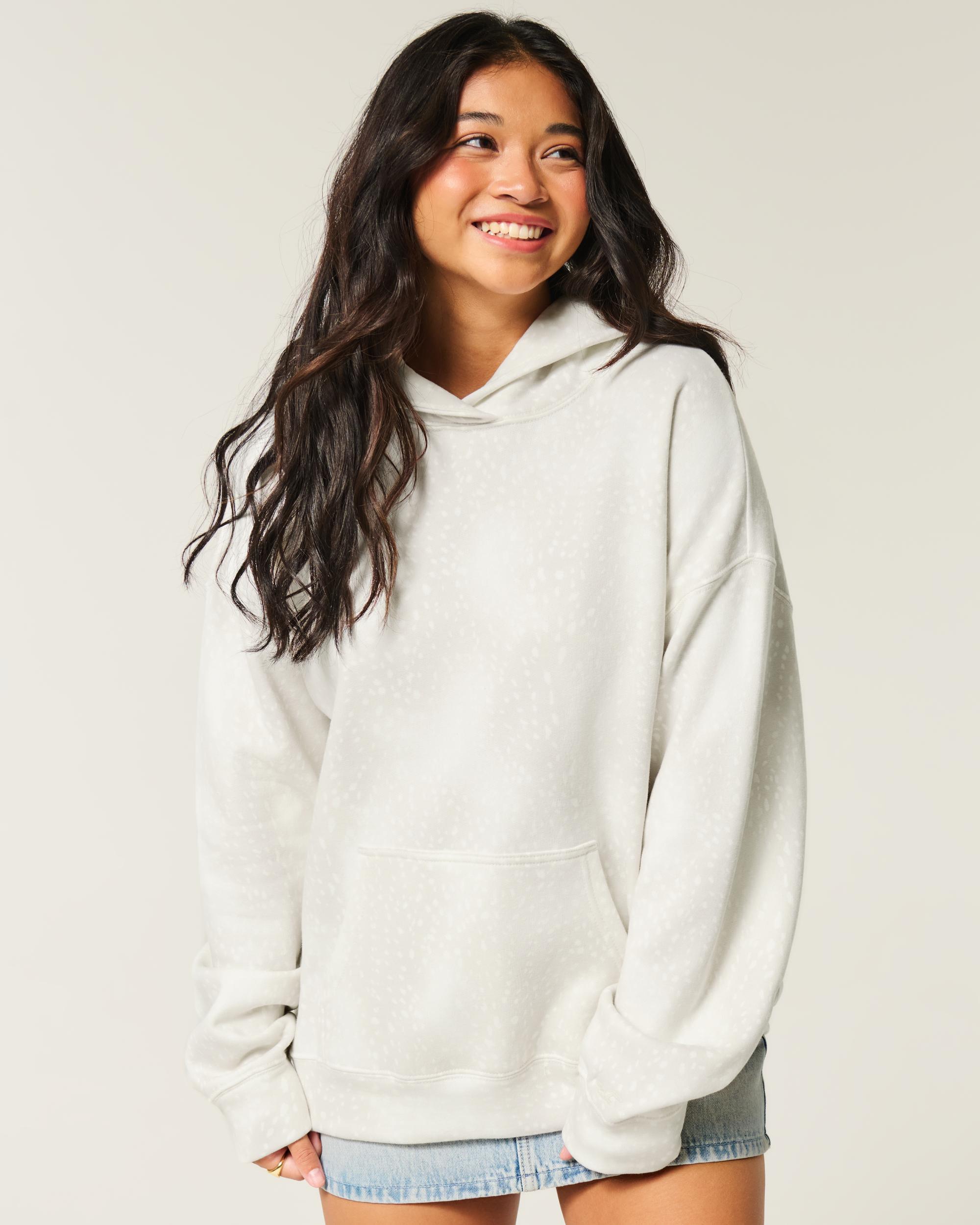 Oversized Hoodie with Hood Detail Product Image