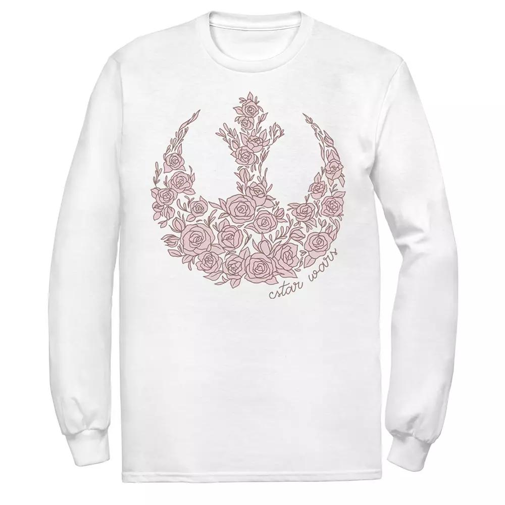 Men's Star Wars Rose Rebel Emblem Tee,  Product Image