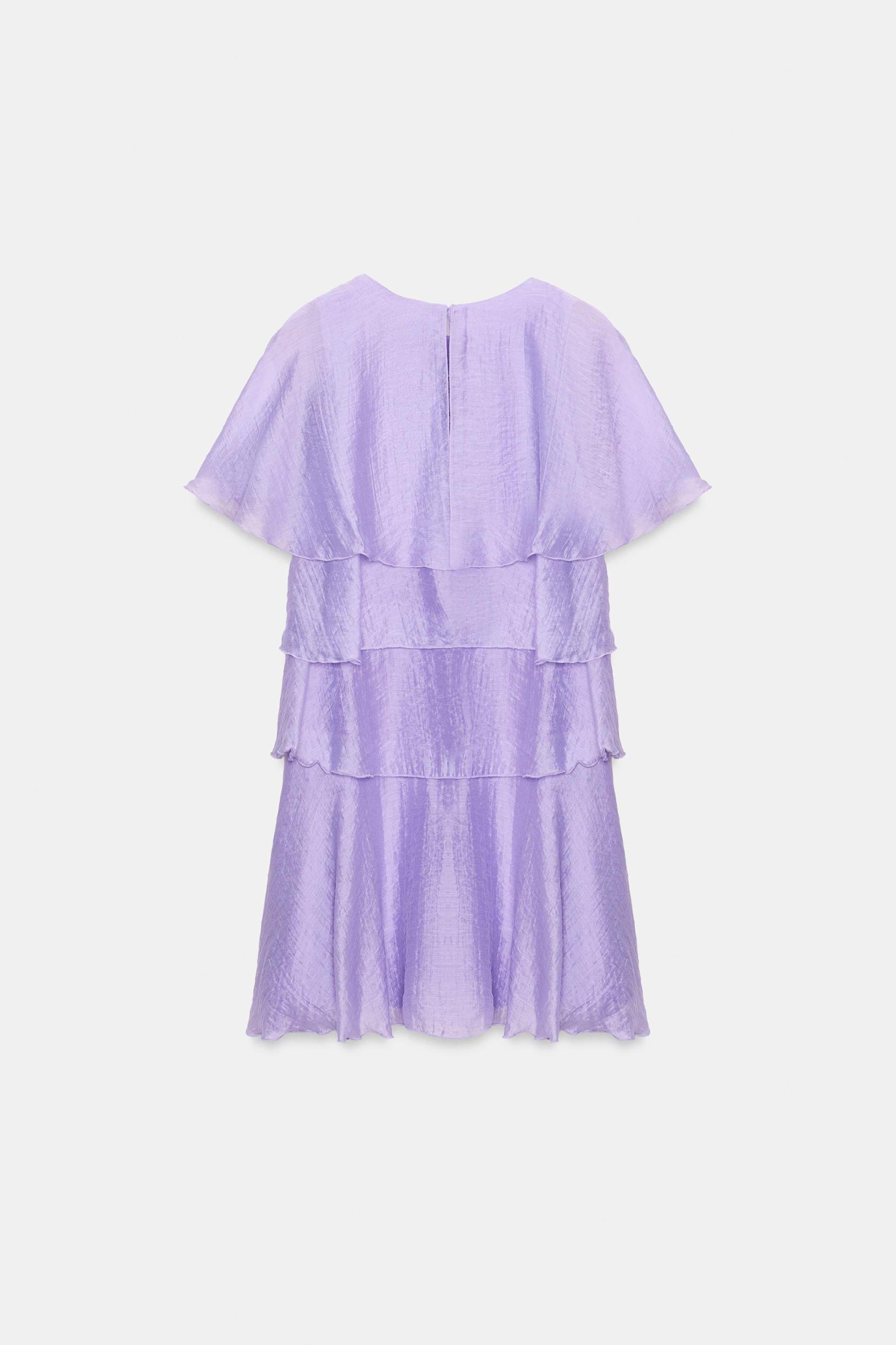 RUFFLED MINI DRESS Product Image