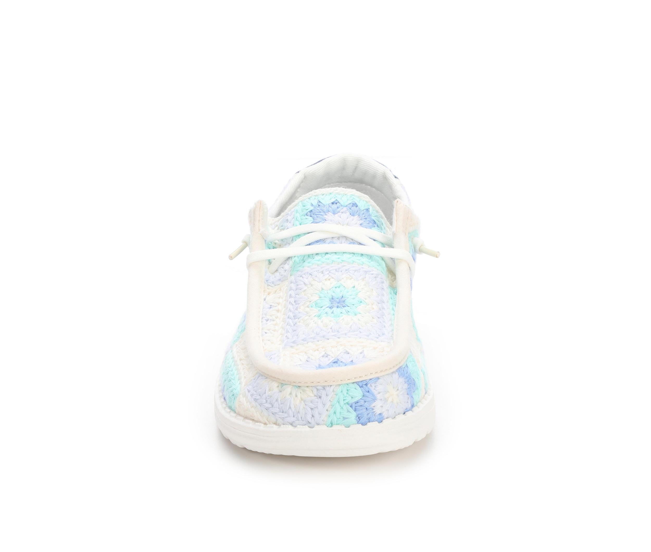 Women's HEYDUDE Wendy Cottage Crochet Casual Shoes Product Image