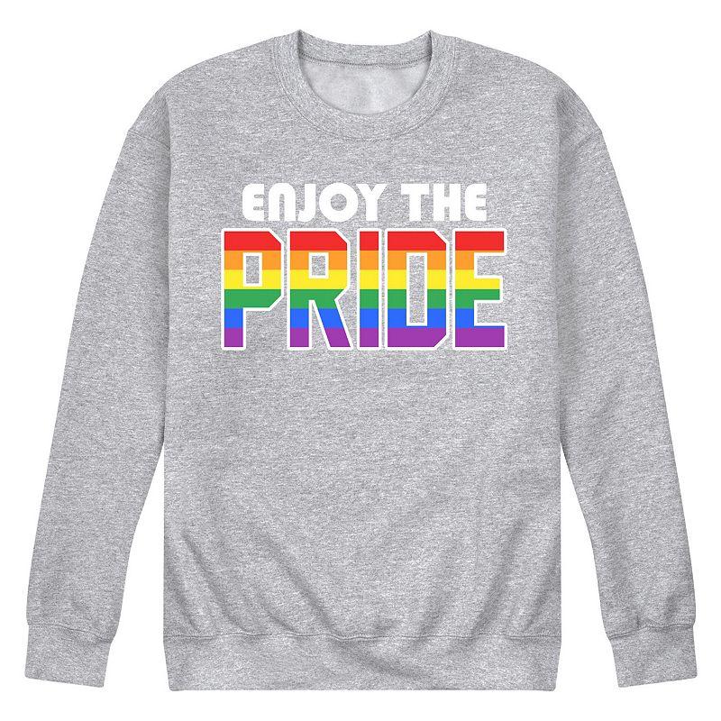 Men's Enjoy The Pride Fleece Sweatshirt,  Product Image