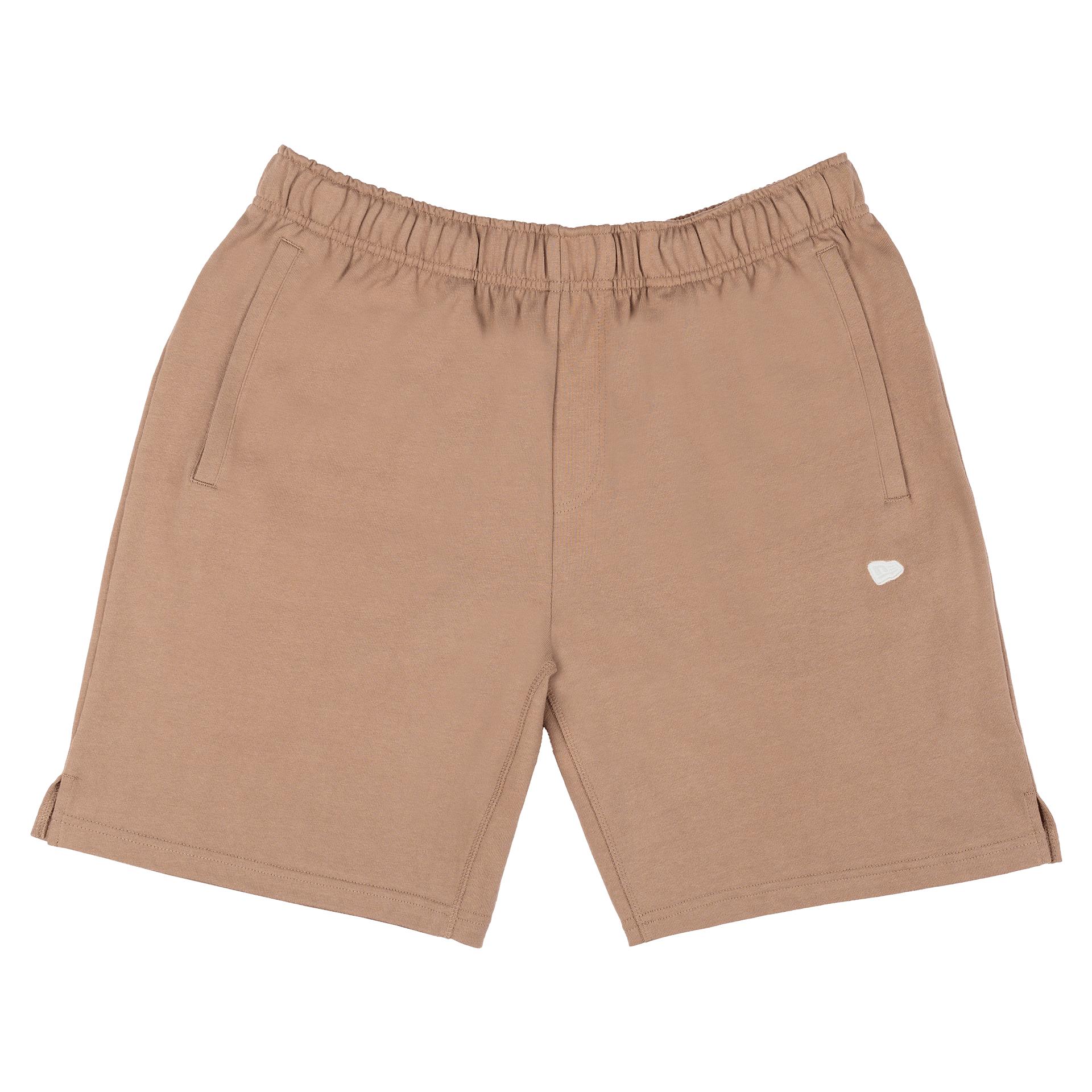 New Era Branded Alden Taupe Gray Sweatshorts Male Product Image