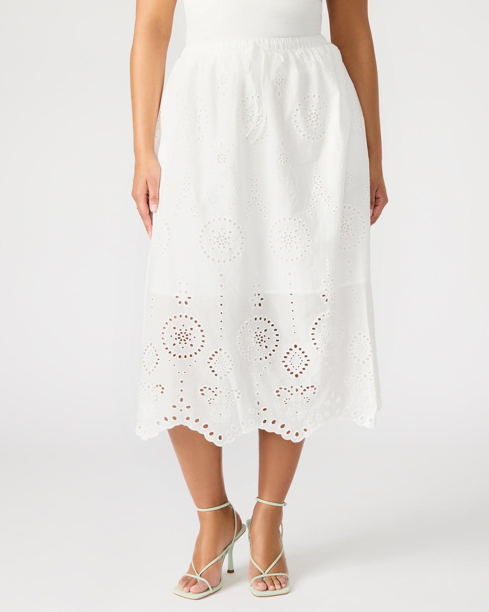 ANAISA SKIRT WHITE Female Product Image