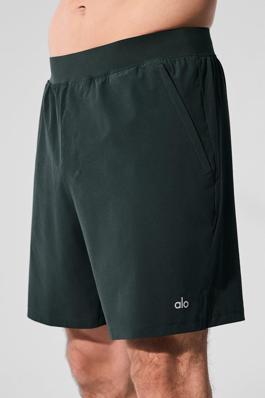 7" Repetition Short - Charcoal Green Male Product Image