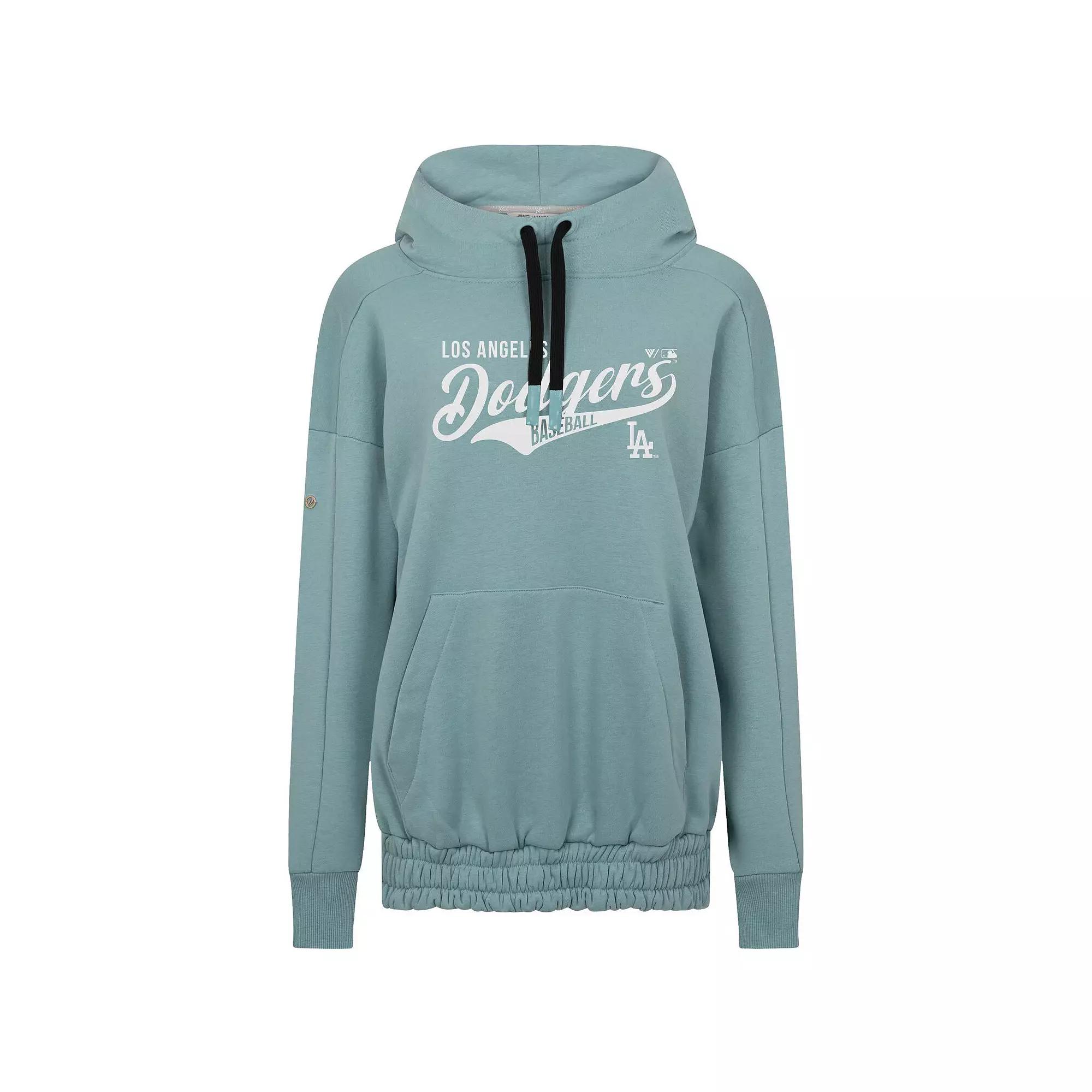 Women's Levelwear Blue Los Angeles Dodgers Waterfall Glide Pullover Hoodie,  Product Image