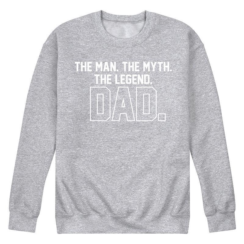 Men's The Legend Dad Fleece Sweatshirt,  Product Image