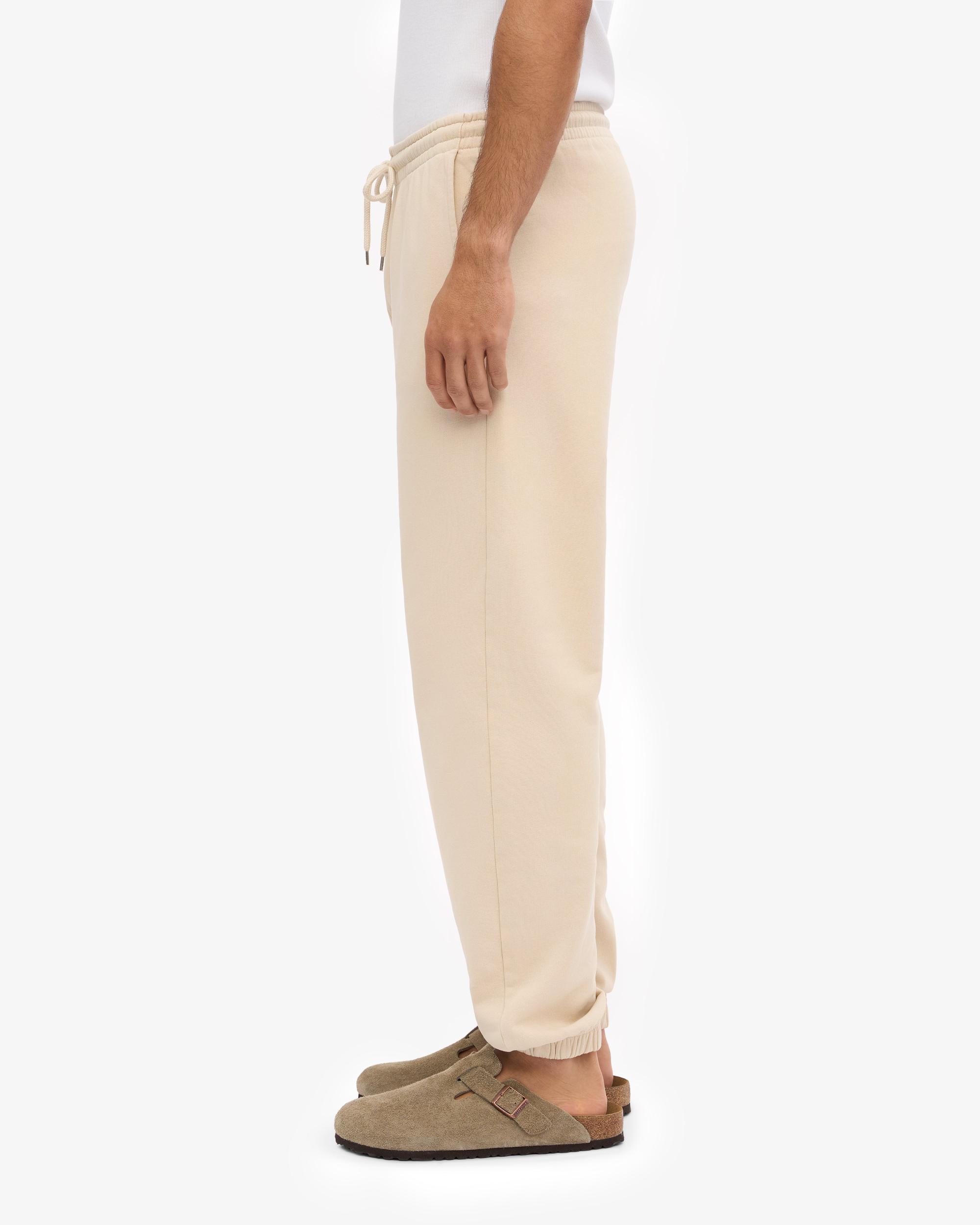 Organic Sweatpants - Ivory White Product Image