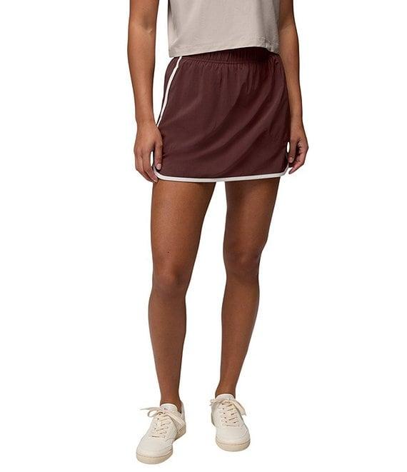 prAna Railay Contrast Pipping High Waist Scallop Skort Product Image
