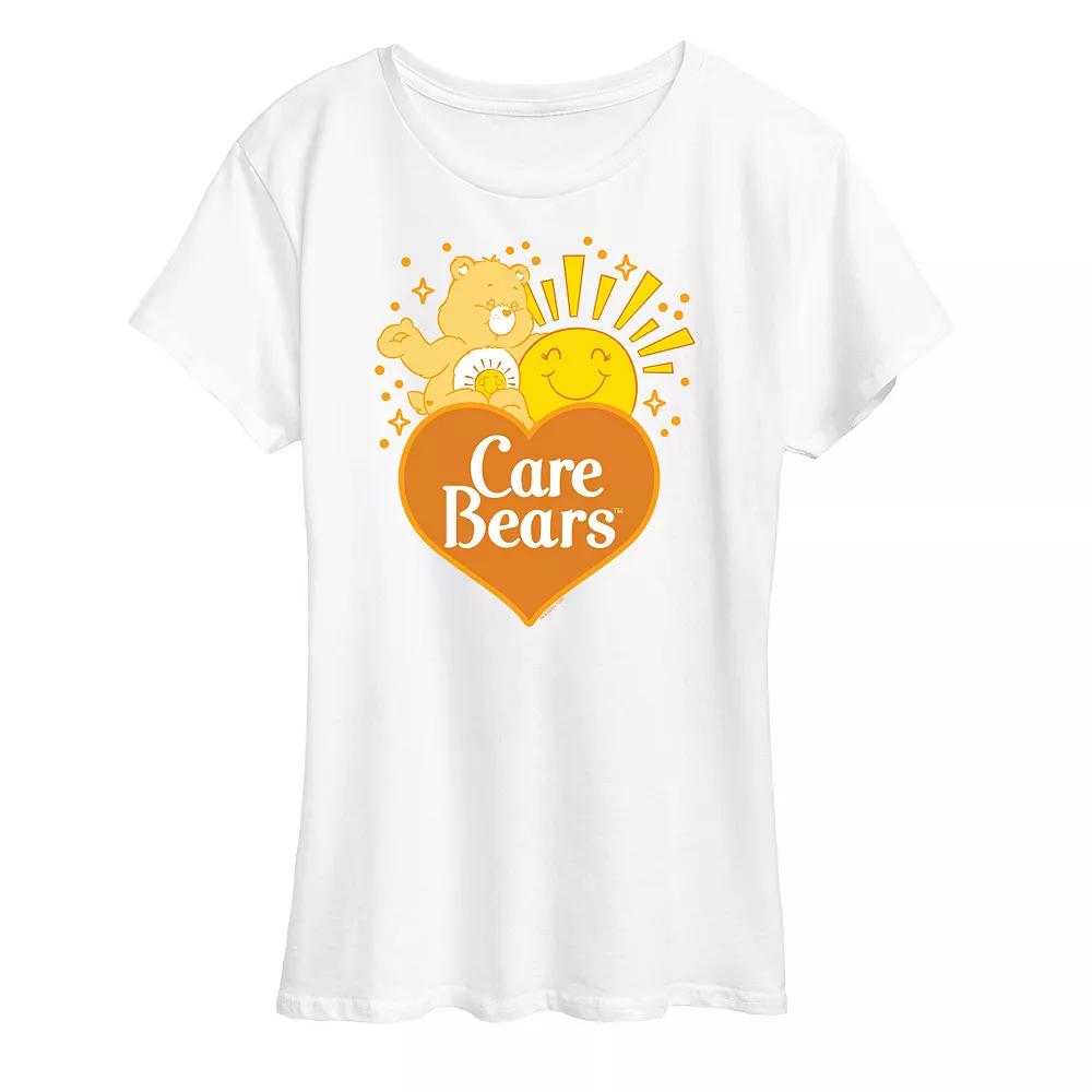 Women's Care Bears Funshine Logo Graphic Tee,  Product Image