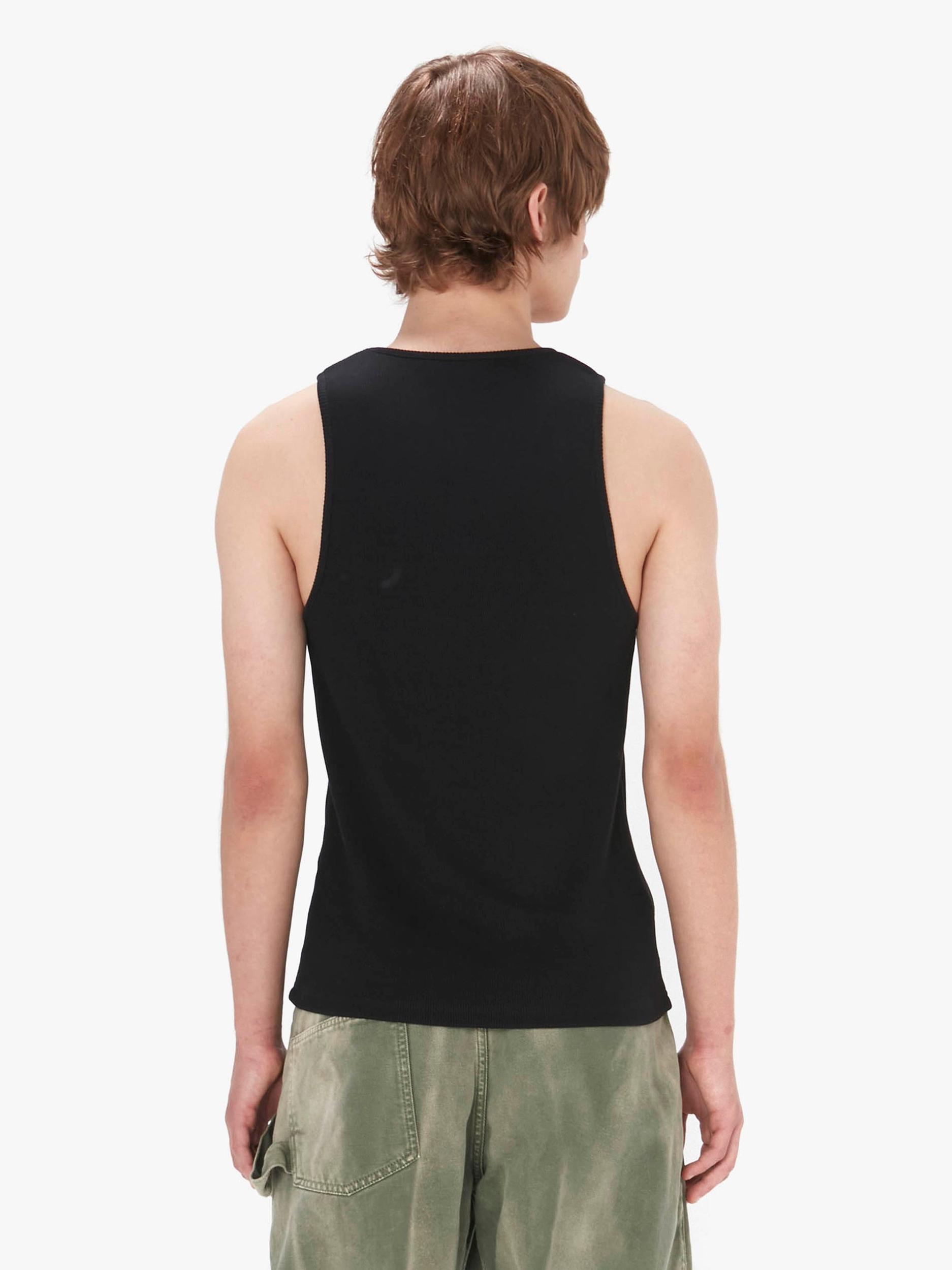 TANK TOP WITH ANCHOR LOGO EMBROIDERY Product Image