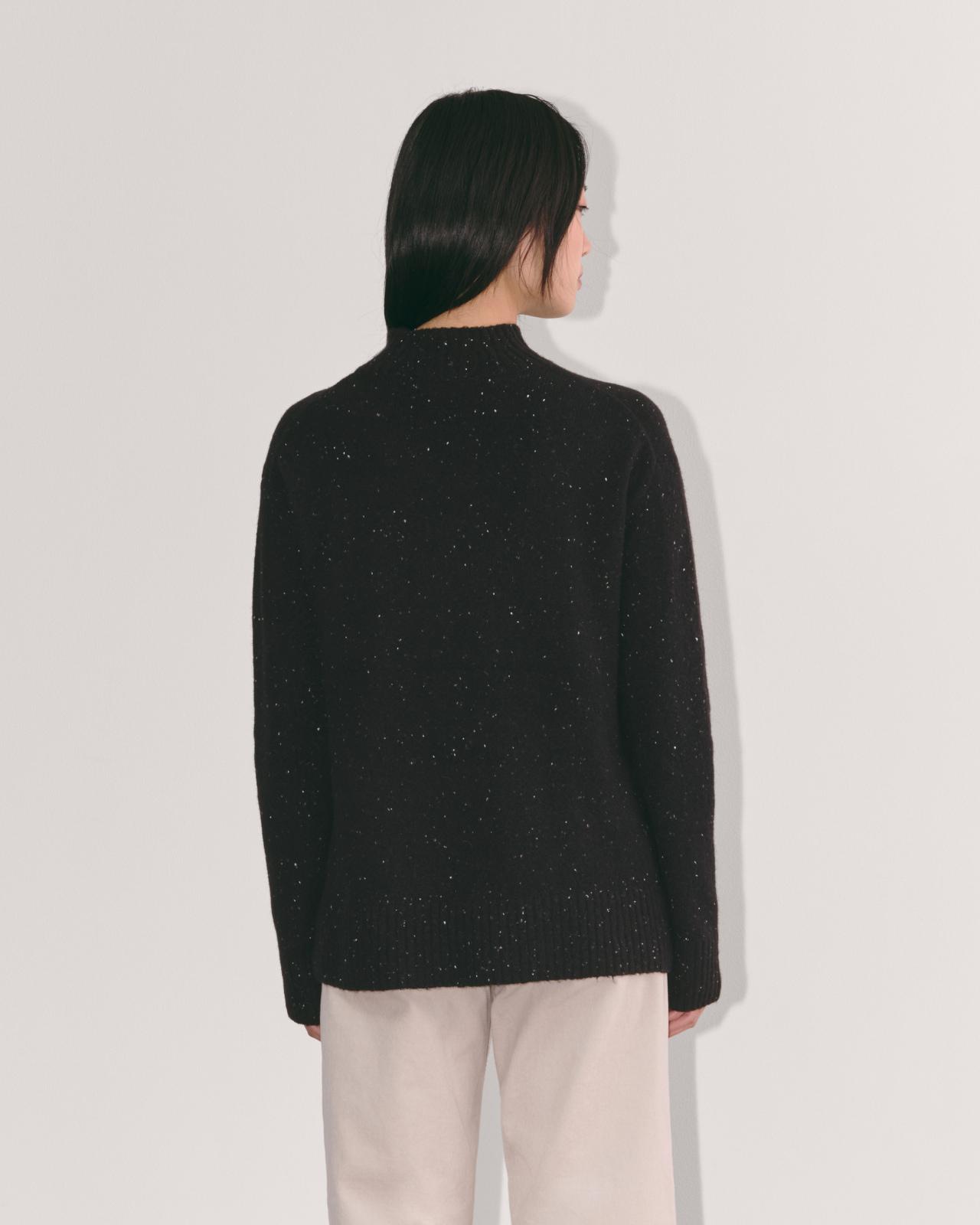 Womens Mockneck Sweater in Plush Cotton by Everlane Product Image