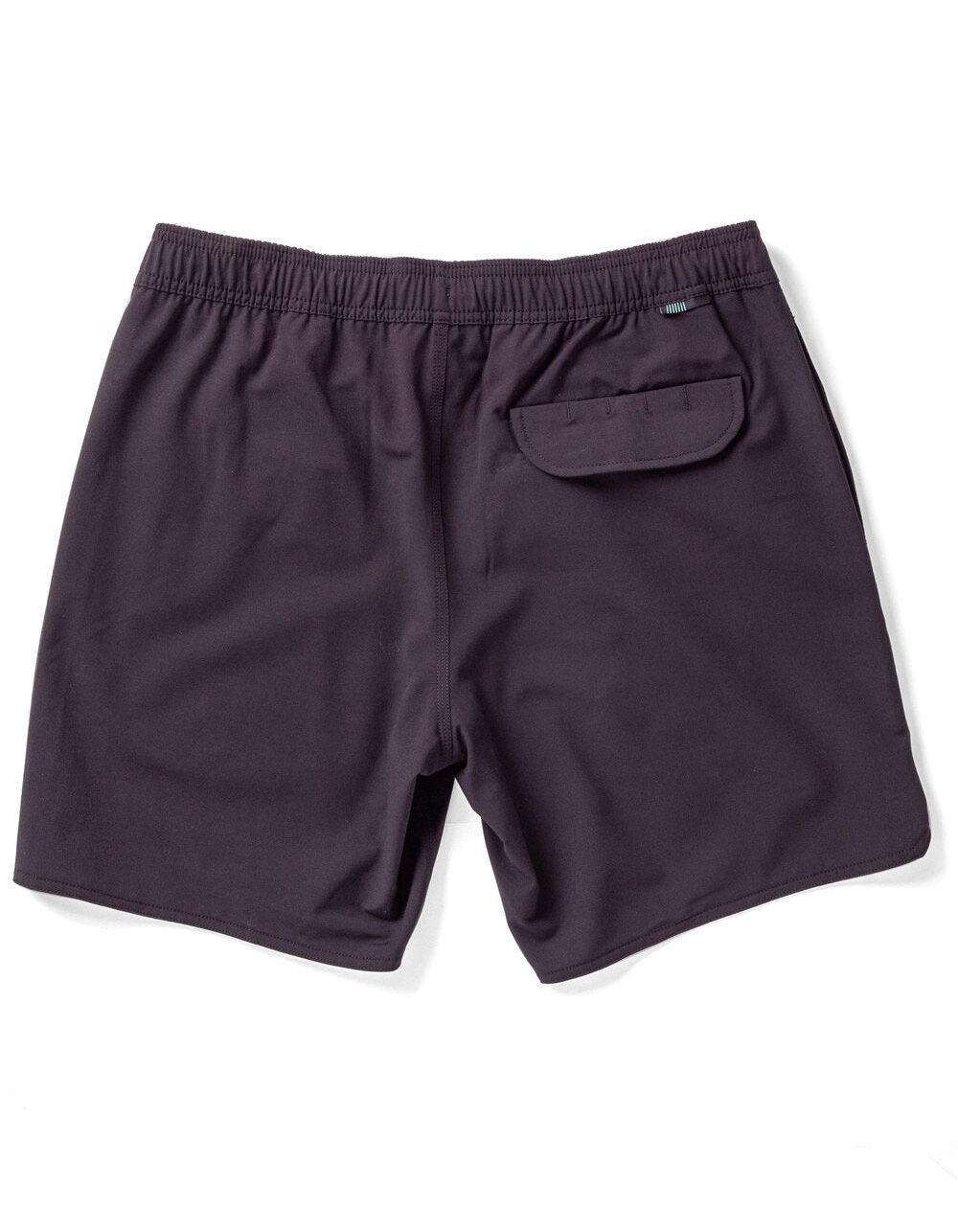 VISSLA Breakers Ecolastic Mens 16.5" Volley Shorts - BLACK Product Image