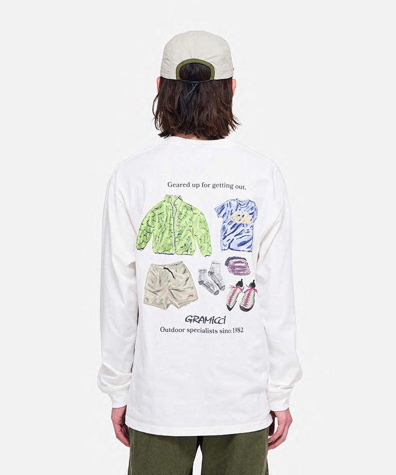 Geared Up L/S Tee Unisex Product Image