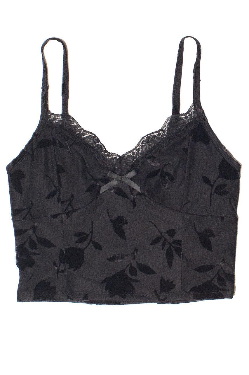 Floral Velvet Burnout Cami Product Image