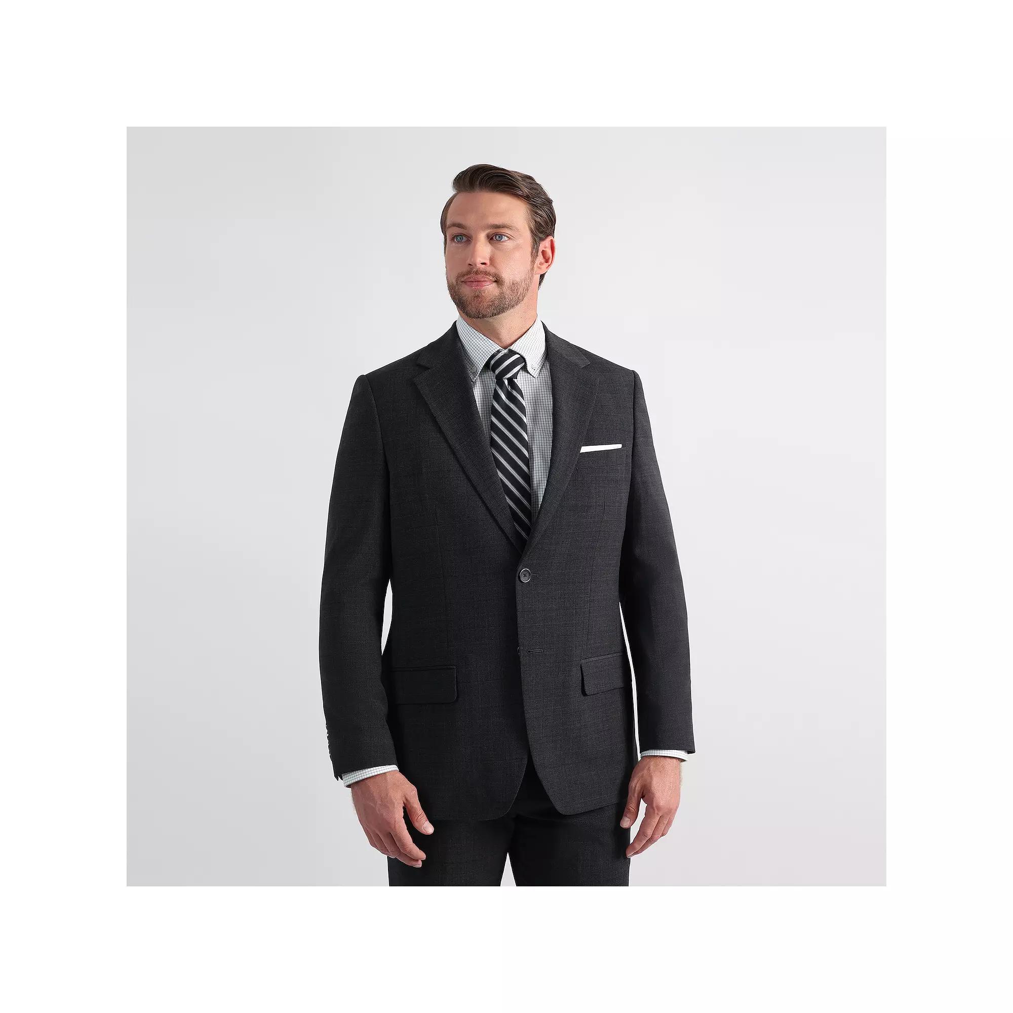 Men's J.M. Haggar™ Wool Windowpane Tailored Fit Suit Separates Jacket,  Product Image