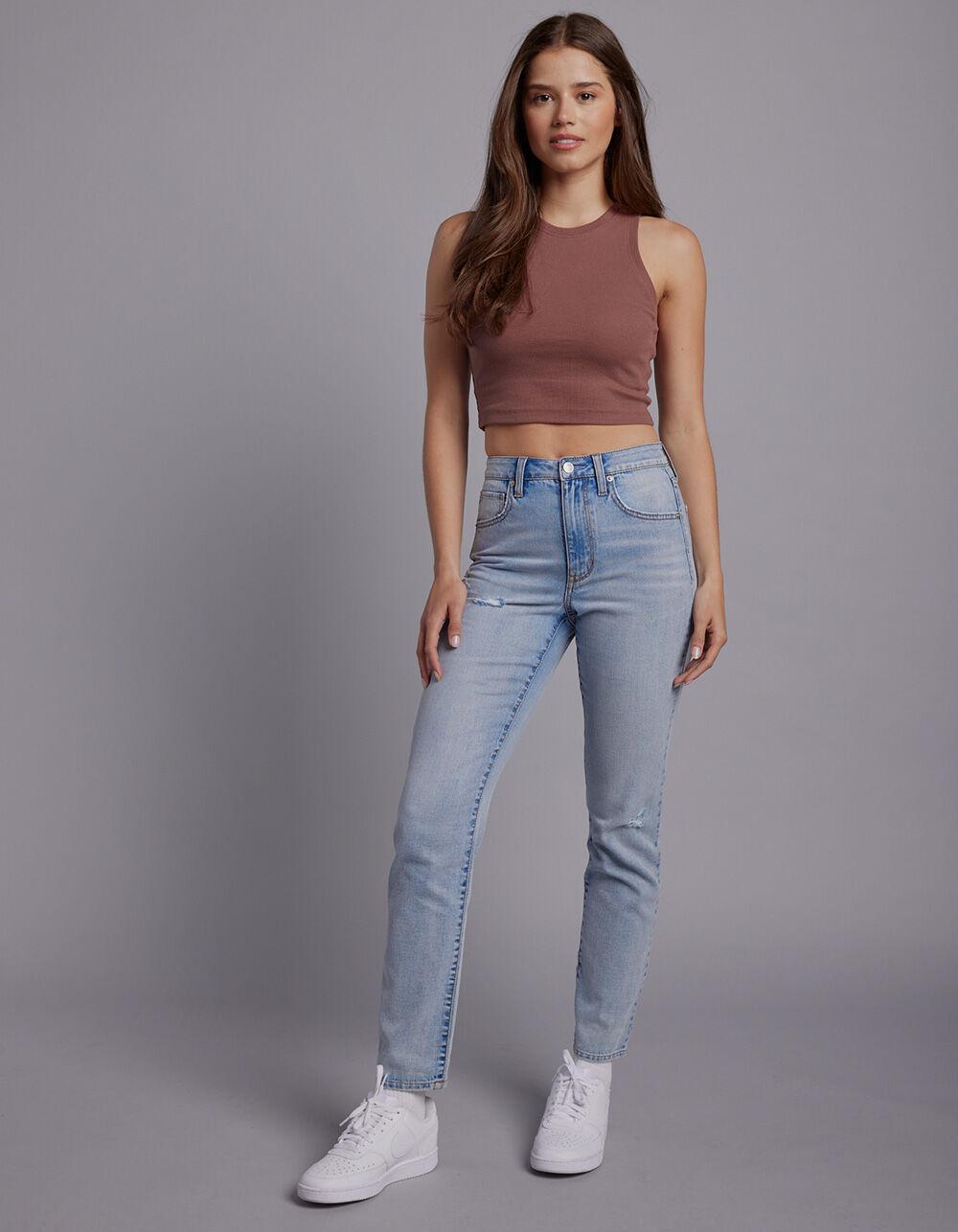 RSQ Womens Vintage Mom Jeans - LIGHT WASH Product Image