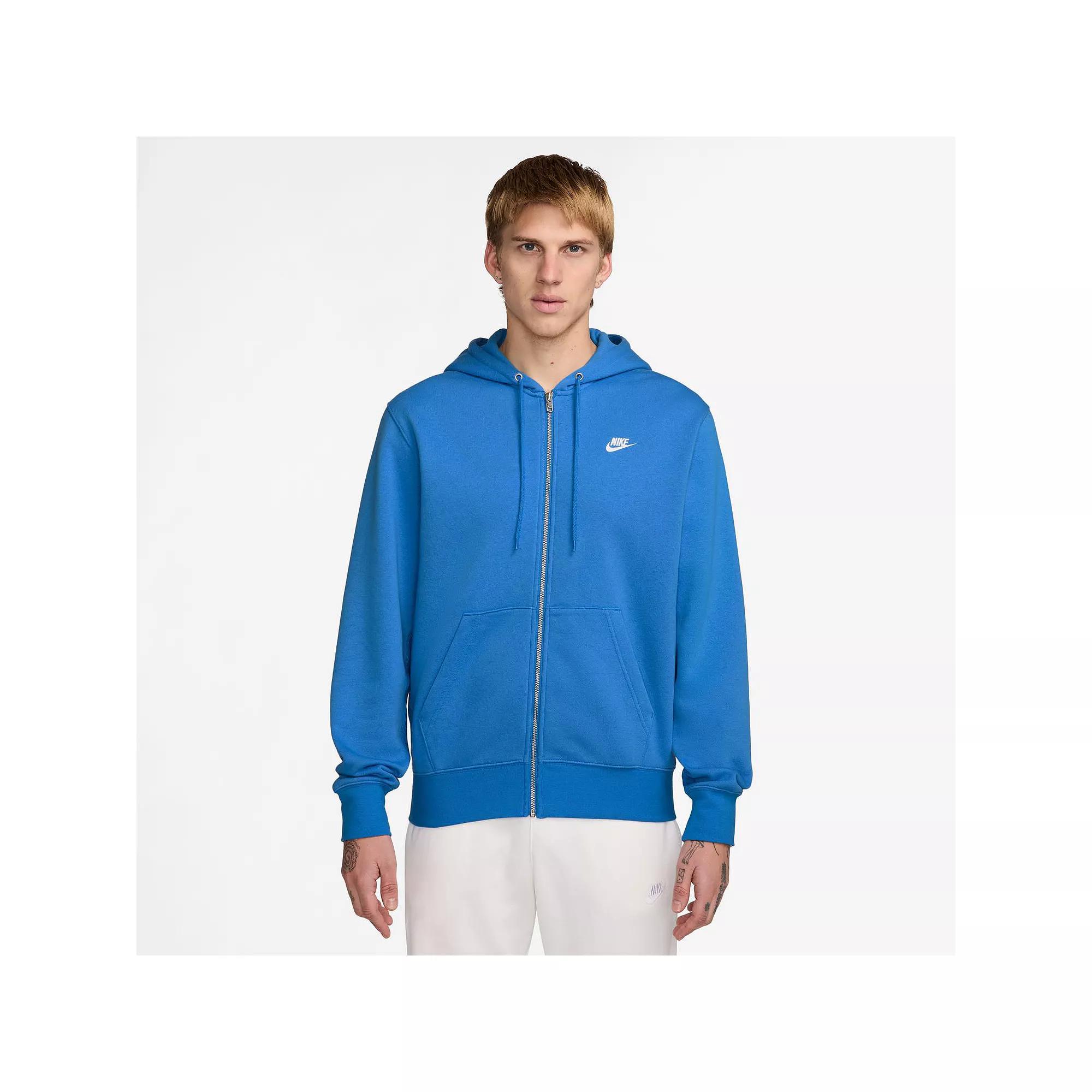 Men's Nike Club Full-Zip Fleece Hoodie,  Product Image