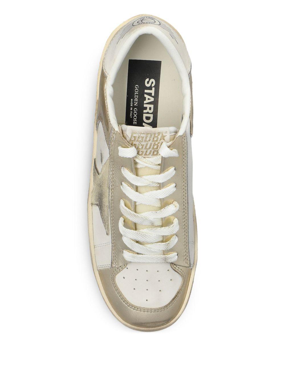 leather sneakers  Product Image