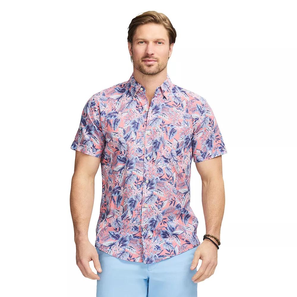 Men's IZOD Dockside Short Sleeve Chambray,  Product Image