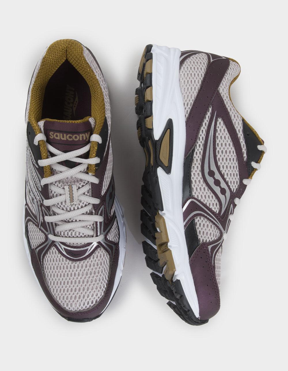 SAUCONY Ride Millennium Mens Shoes - GRAY/BURGANDY Product Image