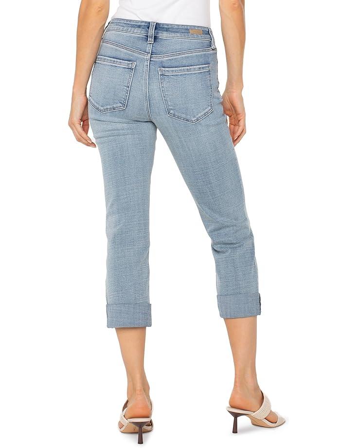 Easy Mid Rise Utility Jean with Side Button Closure Product Image