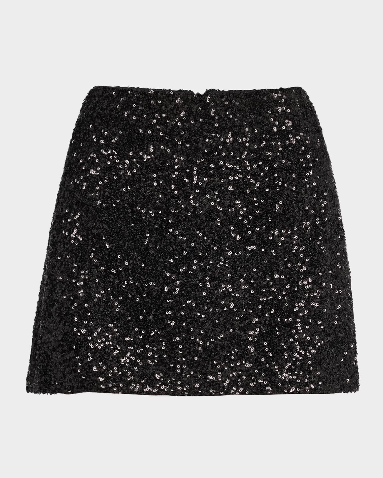 Sequined Mini Skirt Product Image