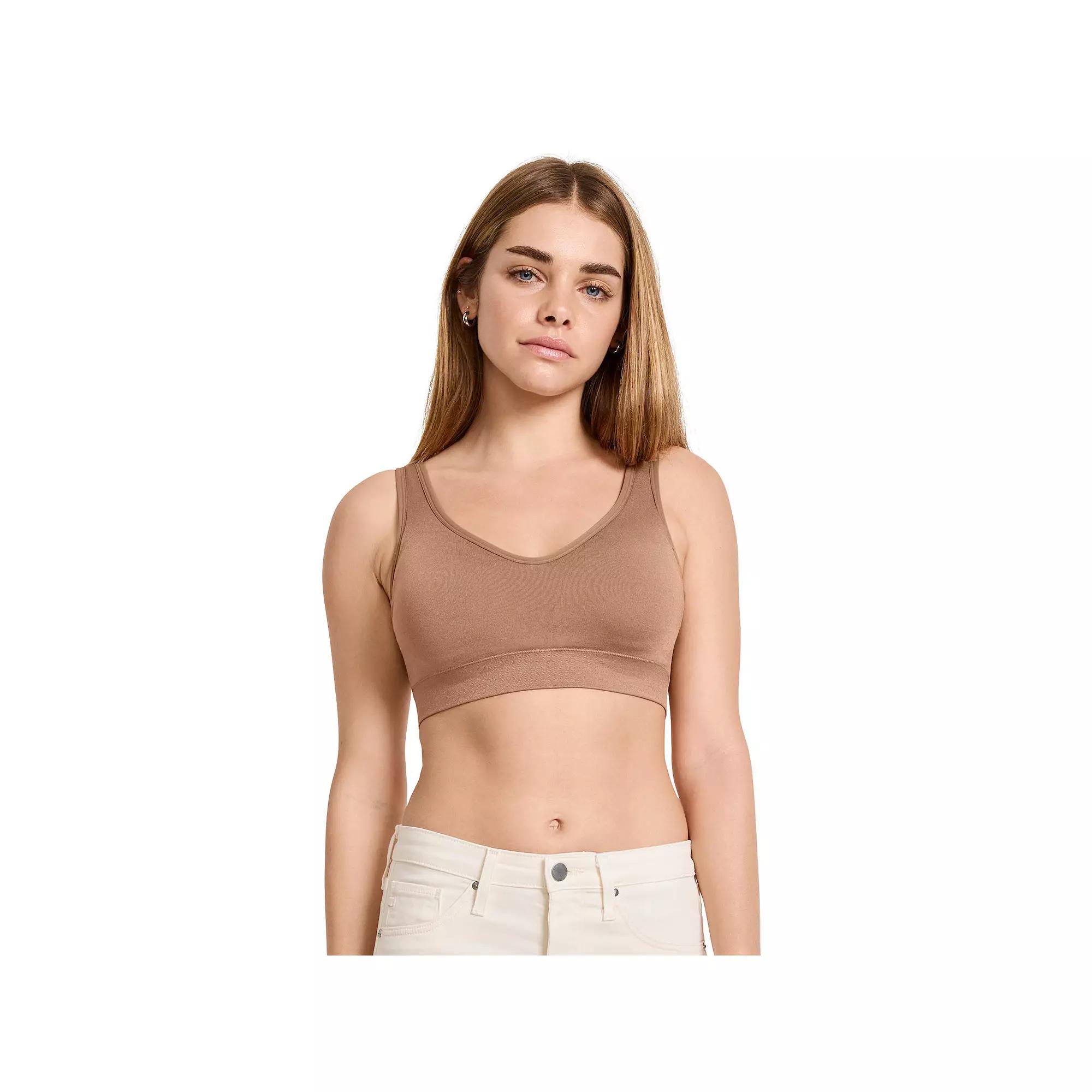 Jockey® Back Smoothing Seamfree® Bralette 3041, Women's, Size: XXXL, Brown Product Image