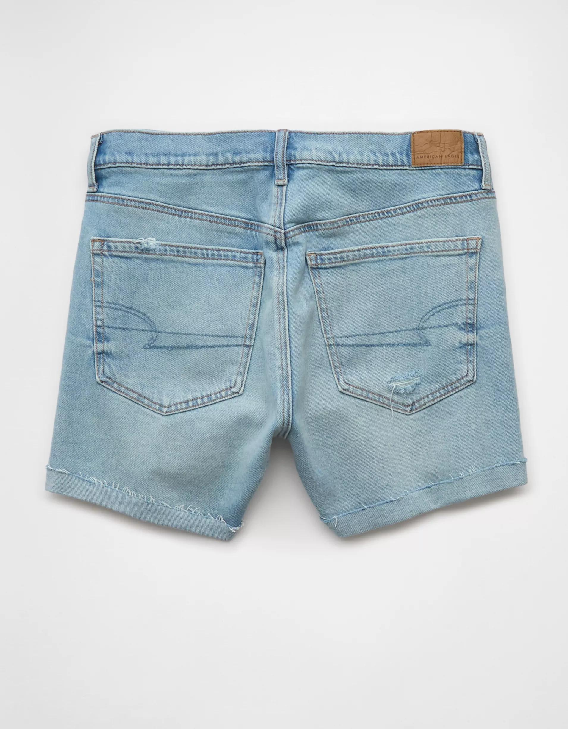 AE Stretch Low-Rise Ex-Boyfriend Denim Short Product Image