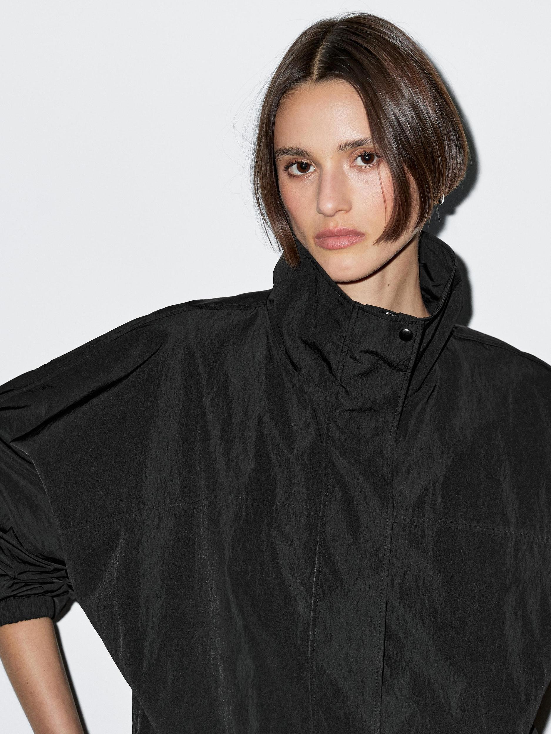 High neck technical puffer jacket Product Image