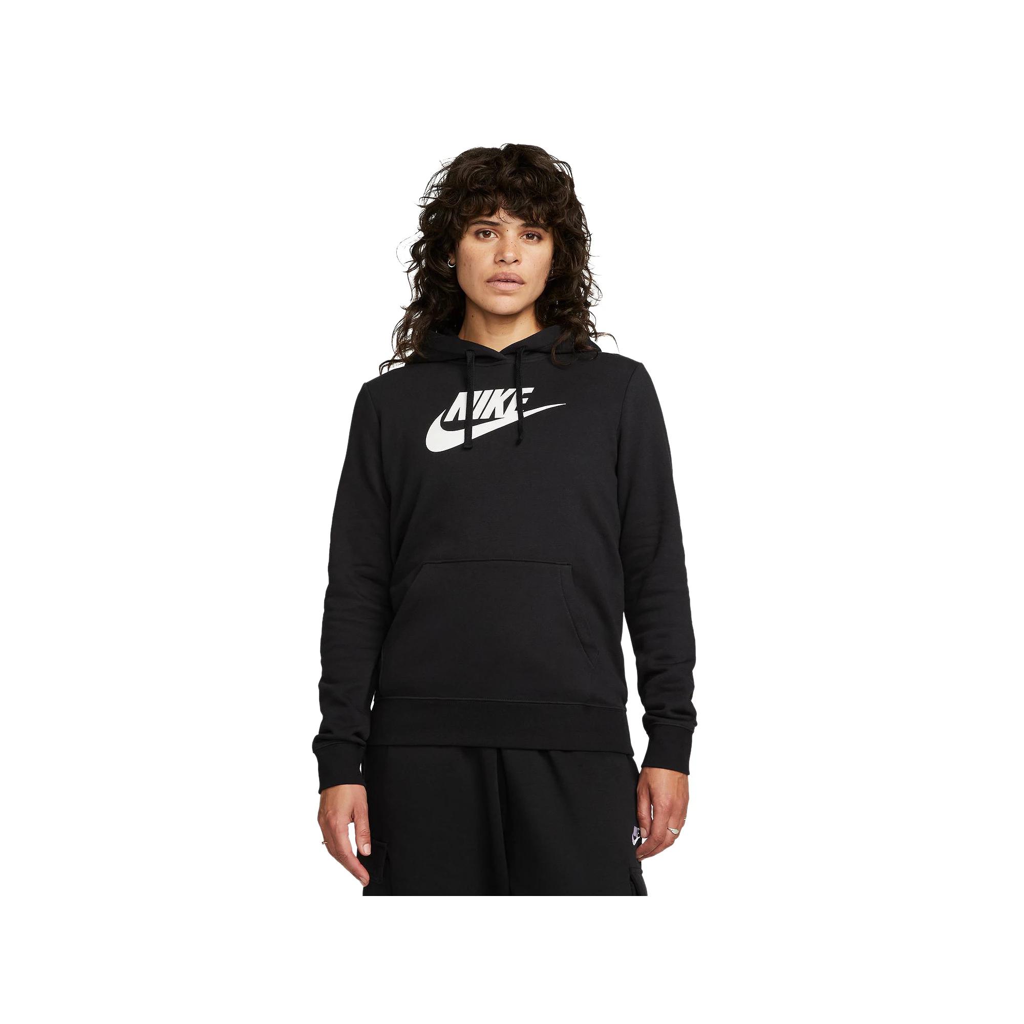 Women's Nike Sportswear Club Large Logo Fleece Hoodie,  Product Image