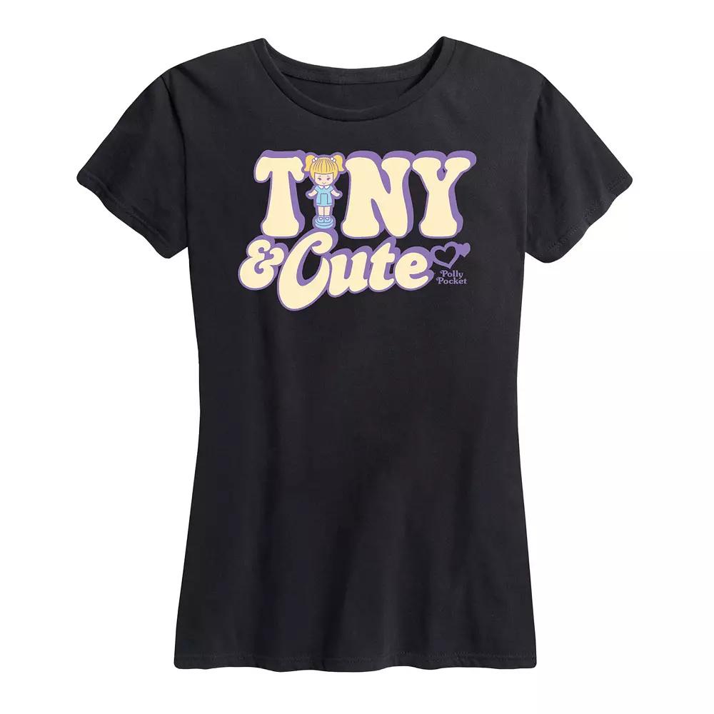 Women's Polly Pocket Tiny And Cute Graphic Tee,  Product Image
