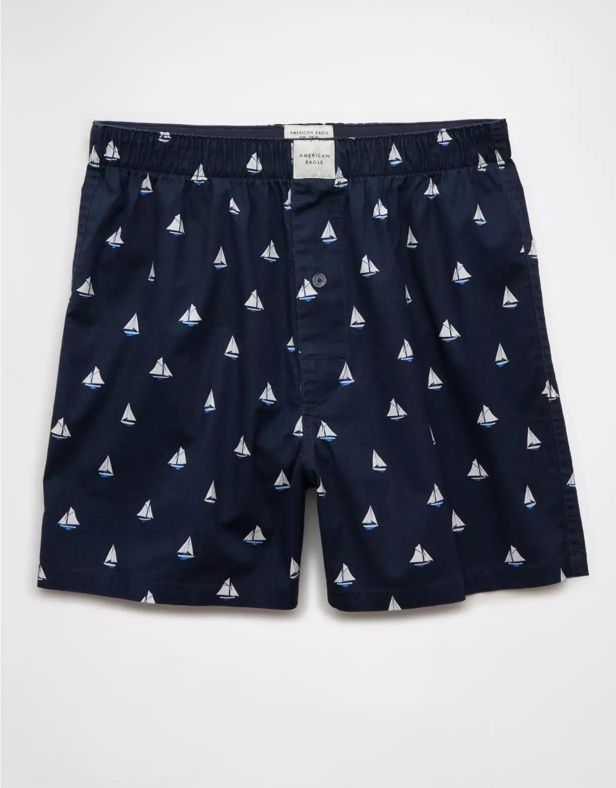 AEO Men's Flamingos Stretch Boxer Short Product Image
