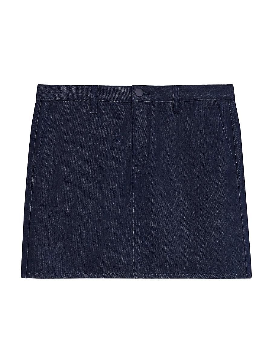 Womens Trouser Denim Miniskirt Product Image