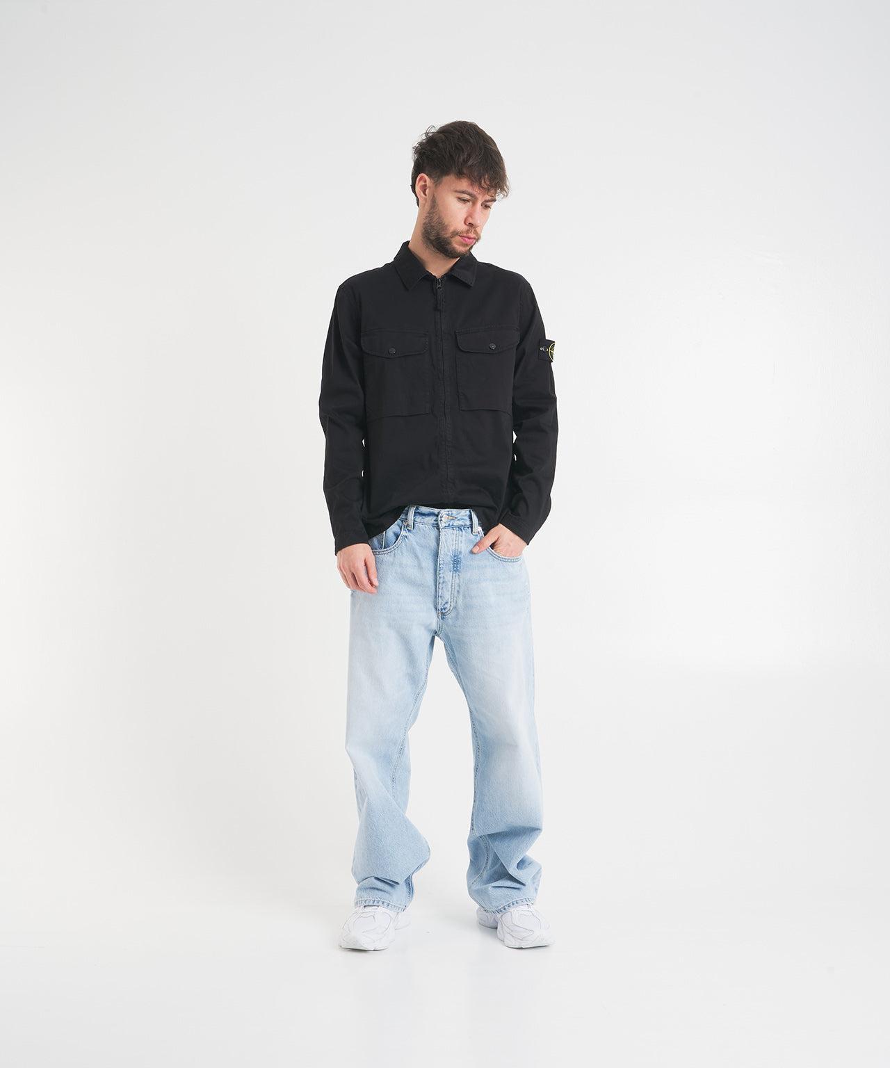 Overshirt with zip Product Image